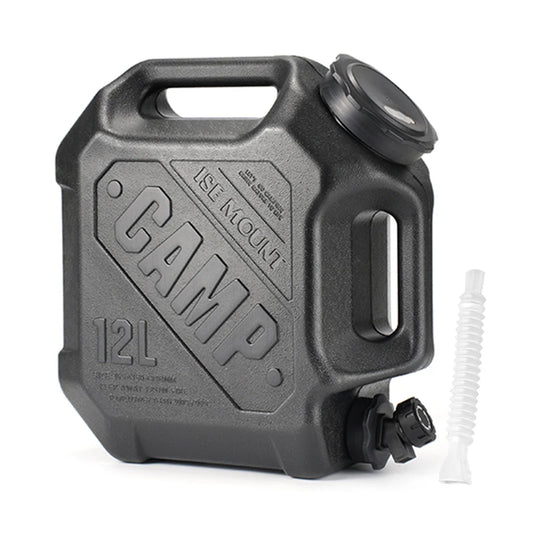 12L Camping Water Jug Leak-Proof Water Storage Container Large Capacity Water Dispenser Carrier for Vehicle Car Camping