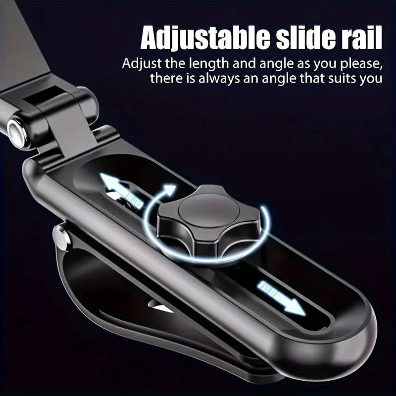 Universal Phone Holder 360° Rotating Sun Visor Multifunctional Phone Holder for Car Multifunctional Sun Visor Cell Phone Holder