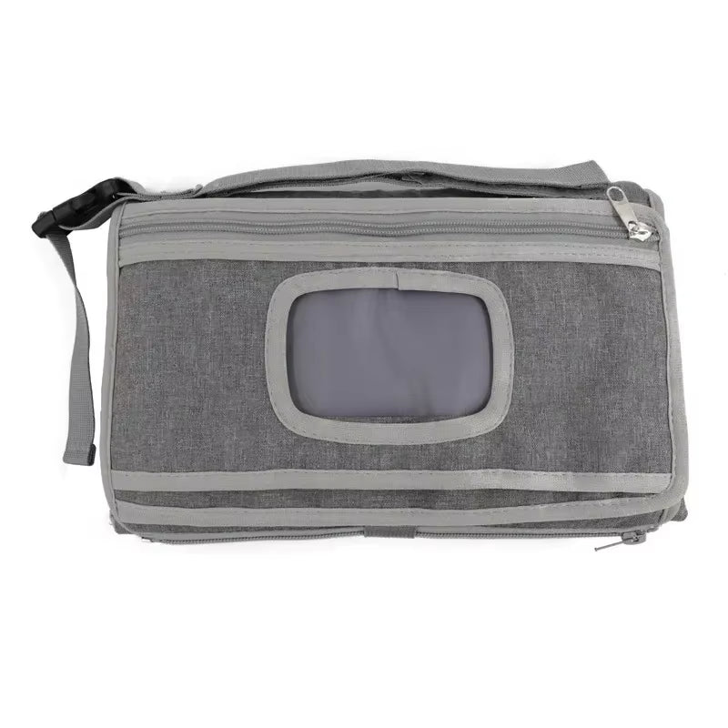 Portable Diaper Changing Pad Portable Baby Changing Pad with Pockets Waterproof Travel Diaper Changing Station Kit Baby Gifts