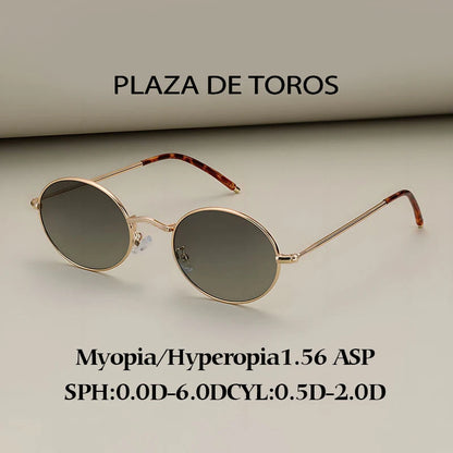 New 2025 Vintage Polarized Sunglasses Men Oval Retro UV400 Sun Glasses High Quality Alloy Eyewear Driving Fishing Sunglass