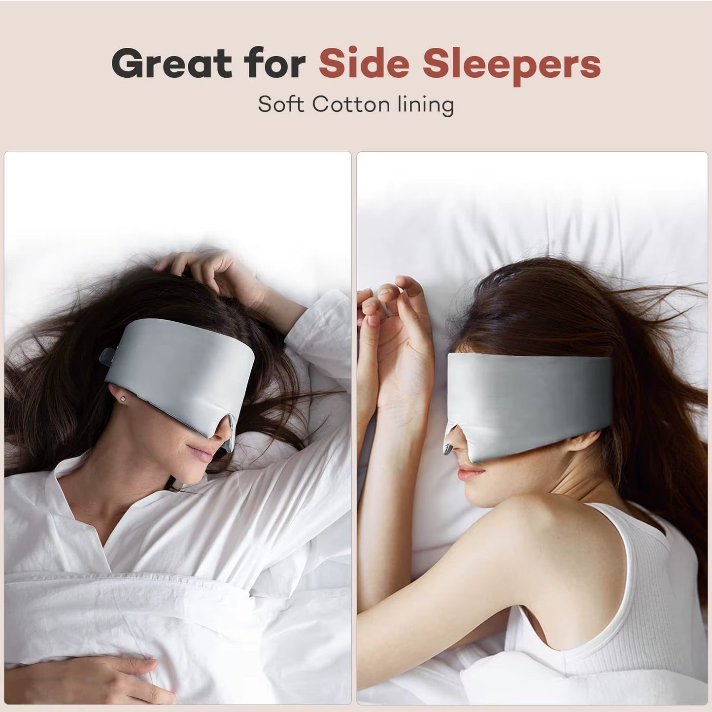Mulberry Silk Sleeping Mask Eyepatch Blocking Light Eyemask Eyeshade Soft Padded Slaapmasker Travel Sleeping Aid for Sleep Patch