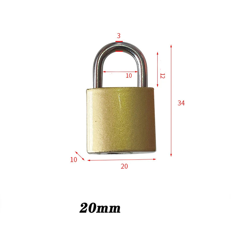 3 Dial Digit Password Lock Combination Suitcase Luggage Metal Code Password Locks Padlock Travel Safe Anti-Theft Cijfersloten