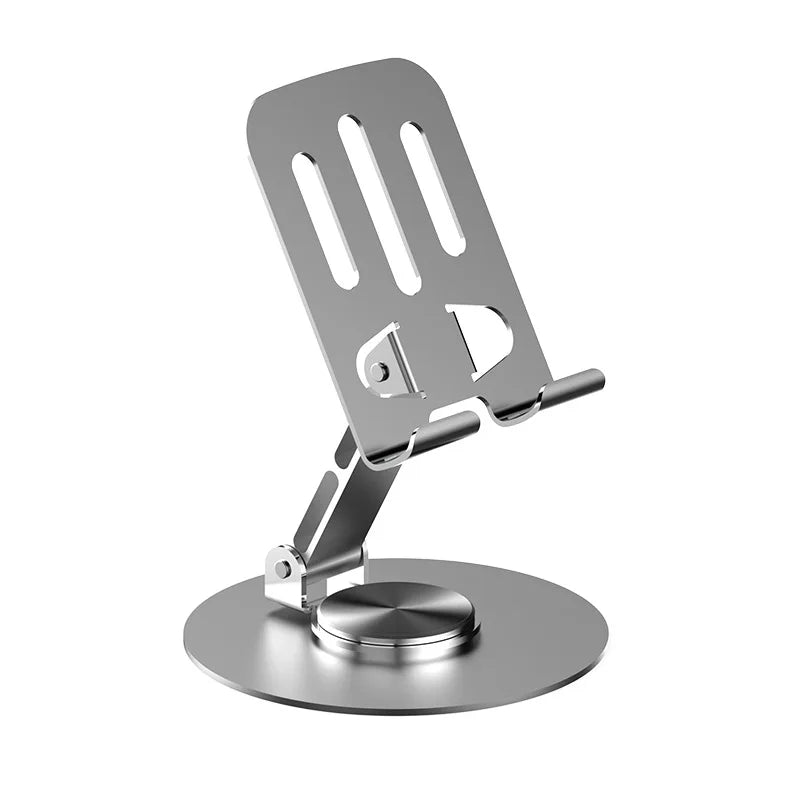 Metal Phone Holder Metal Phone Holder; Rotating and Folding Desktop Phone Holder