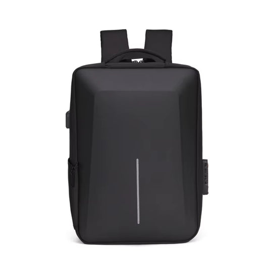Men'S Casual Hard Shell Backpack Anti-Theft Backpack High Capacity Travel USB Charging Bag Fasion Business Computer Bag for Male