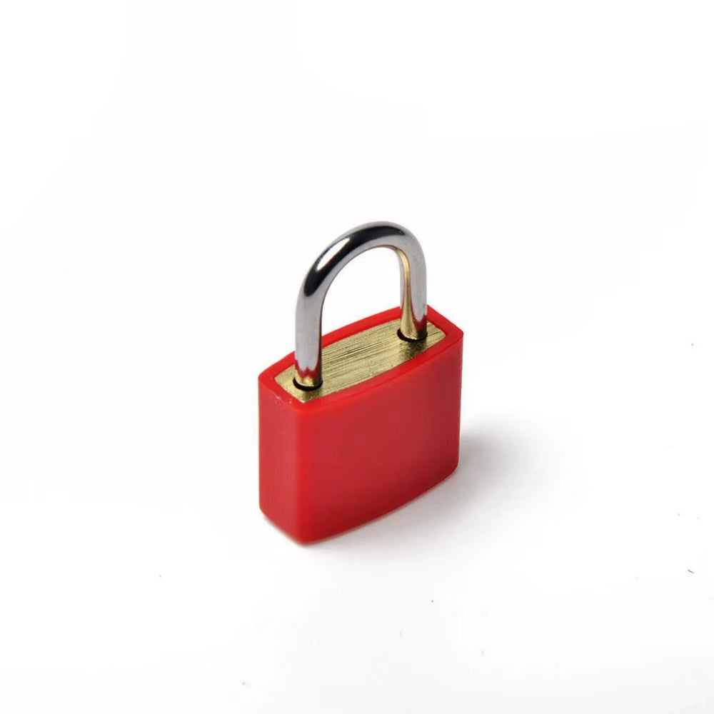 23MM Coloured Small Mini Suitcase Padlock Cabinet Door Bookbag Home Ornament Luggage Lock Dormitory Appliances Travel Supplies