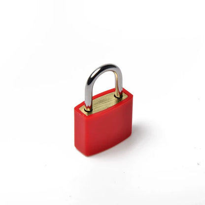 23MM Coloured Small Mini Suitcase Padlock Cabinet Door Bookbag Home Ornament Luggage Lock Dormitory Appliances Travel Supplies