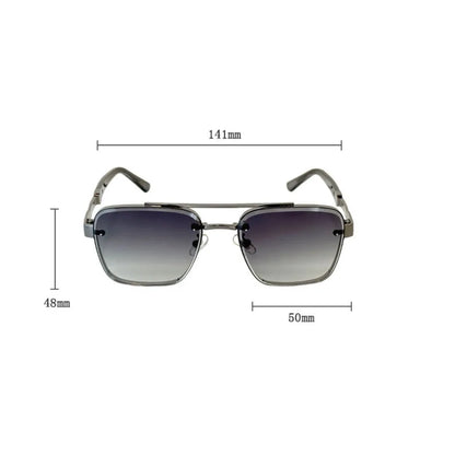 New Sunglasses for Men Luxury Fashion Glasses Sunscreen Square Sunglasses Women Trendy Vintage Gafas De Sol Hombre Zonnebril Su