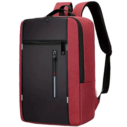 Fashion Business Laptop Backpack Large Capacity Shockproof Computer Bag Casual Office Travel Shoulder Bag for Work