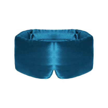 Mulberry Silk Sleeping Mask Eyepatch Blocking Light Eyemask Eyeshade Soft Padded Slaapmasker Travel Sleeping Aid for Sleep Patch