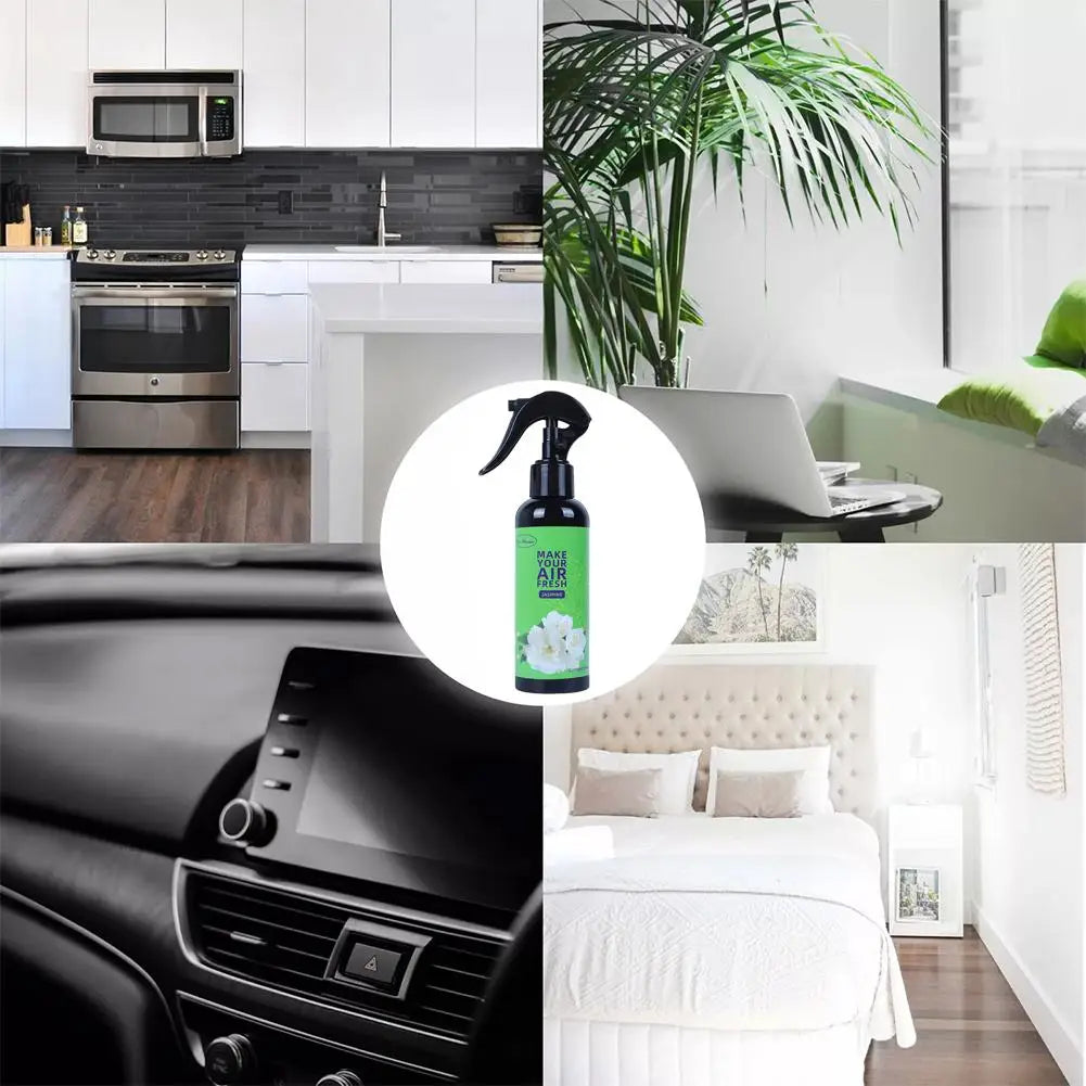 Car Air Freshener Car Smell Spray Car Odor Eliminator Spray Effective Car Odor Removal Cleaning Supplies for Car Trucks UV
