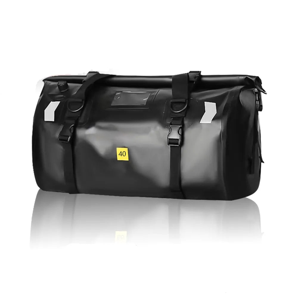 Motorcycle Dry Bag Waterproof Reflective Tail Duffle Bag Skiing Travel Hiking Camping Boating Riding Fishing Outdoor Luggage