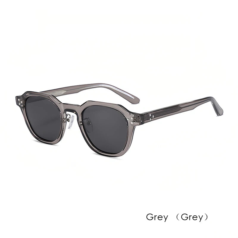 High-Quality Rivet Classic Sunglasses Men Women Brand Design Eye Sun Glasses Men Fashion Sunglasses UV400 Travel Driving