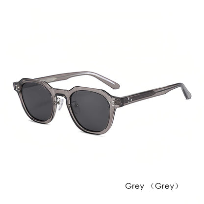 High-Quality Rivet Classic Sunglasses Men Women Brand Design Eye Sun Glasses Men Fashion Sunglasses UV400 Travel Driving