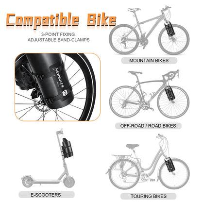 Portable Waterproof Bike Fork Bags 3L Portable Bike Bags Electric Scooter Bags Bicycle Front Bags Bicycle Fork Bags