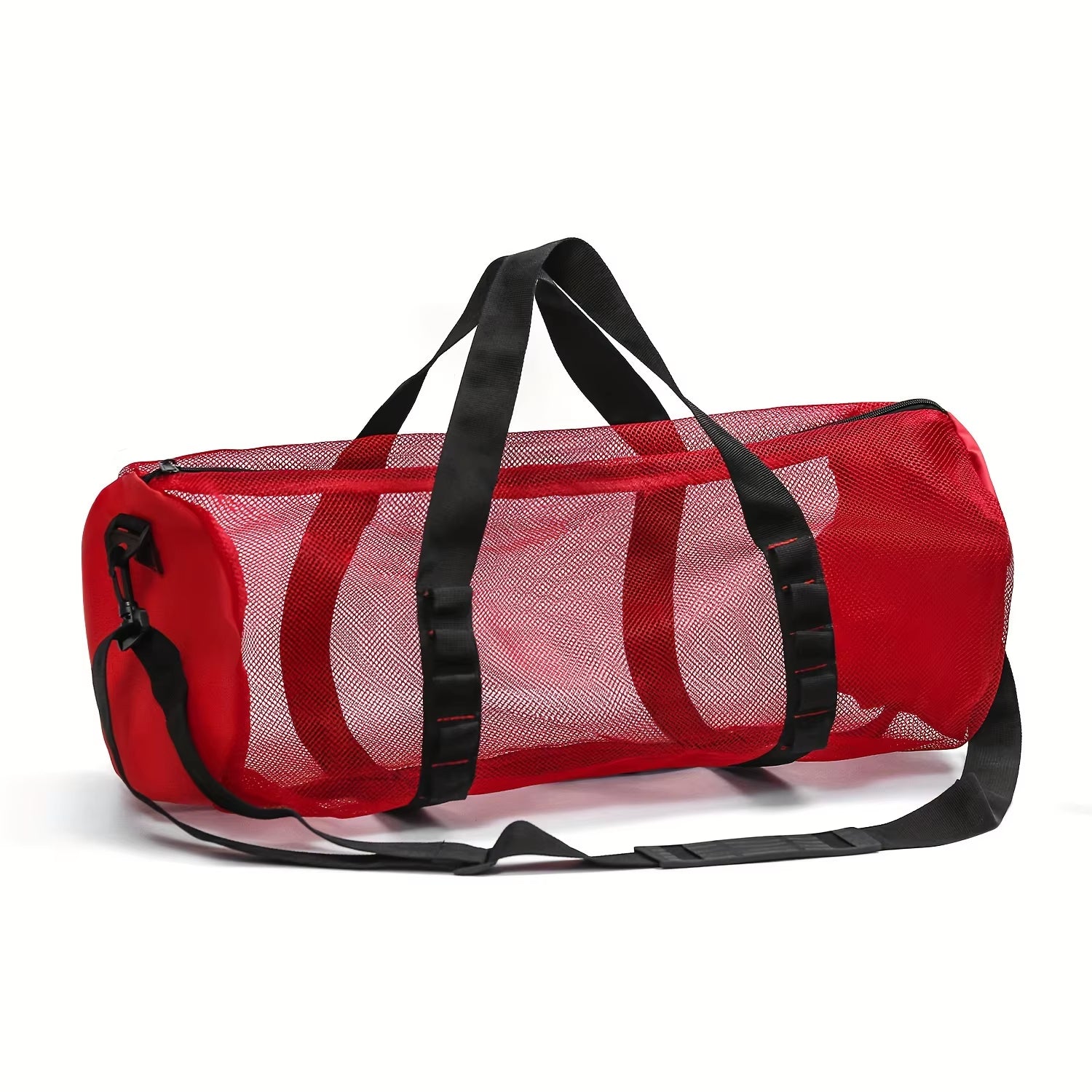 Large Capacity Mesh Duffel Bag, Breathable Swimming Gym Bag,Beach Mesh Dive Bag, Perfect for Beach and Water Sports