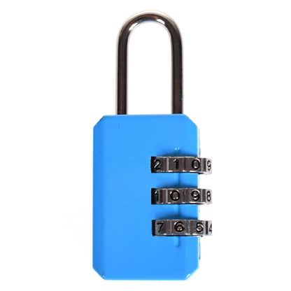 3 Dial Digit Password Lock Combination Suitcase Luggage Metal Code Password Locks Padlock Travel Safe Anti-Theft Cijfersloten