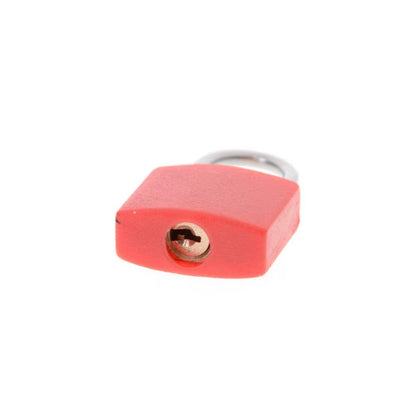 23MM Coloured Small Mini Suitcase Padlock Cabinet Door Bookbag Home Ornament Luggage Lock Dormitory Appliances Travel Supplies
