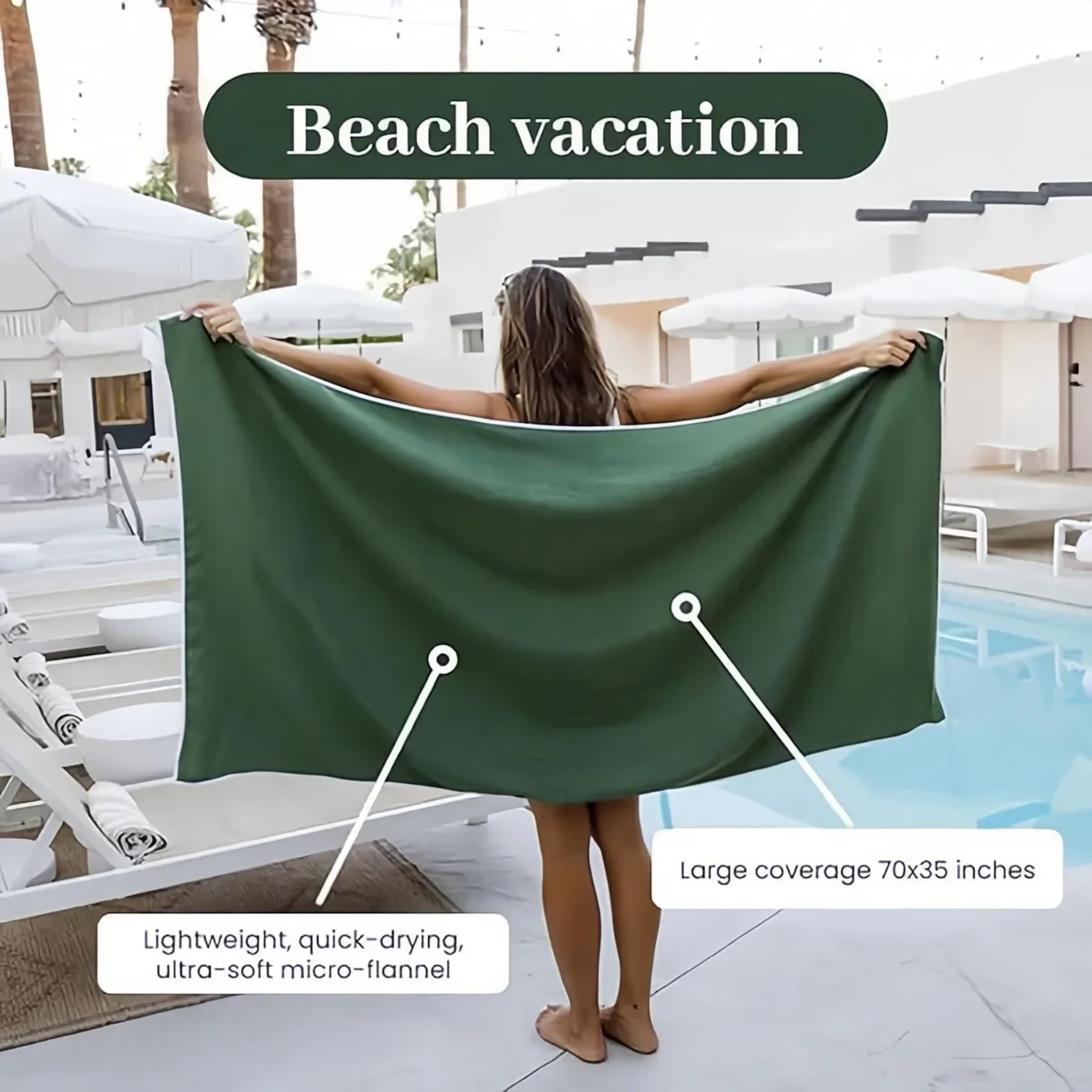 Outdoor Bath Towel Magnetic Bath Towel Outdoor Bath Beach Magnet Towel Quick-Drying Microfiber Beach Towels Changing Clothes