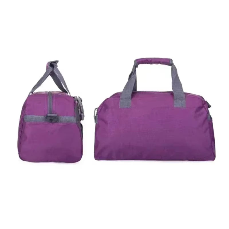 Yoga Fitness Bag Waterproof Nylon Training Shoulder Crossbody Sport Bags for Women Fitness Travel Duffel Clothes Gym Bags