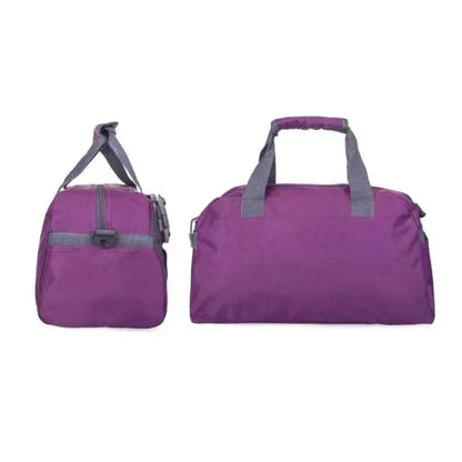 Yoga Fitness Bag Waterproof Nylon Training Shoulder Crossbody Sport Bags for Women Fitness Travel Duffel Clothes Gym Bags