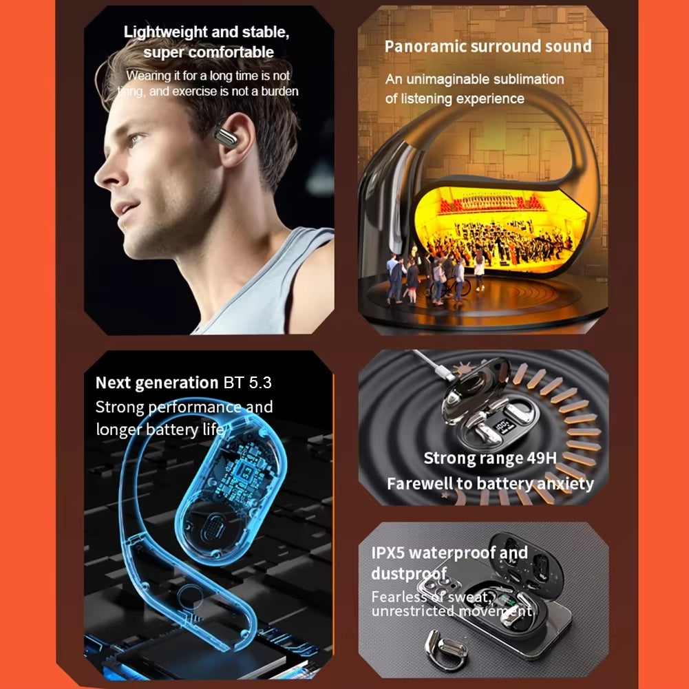 Wireless Bluetooth Translation Headphones 144 Languages Instant Translator Earbuds Headphones Smart Voice Real Time for Travel