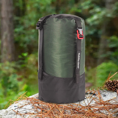 Outdoor Sleeping Bag Stuff Sack Waterproof Camping Sleeping Bag Compression Pack Large Capacity Space Saving for Camping Hiking